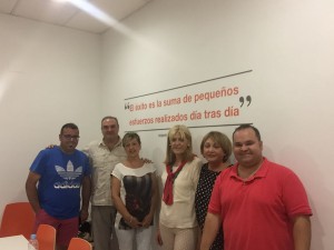 Reunión de los representantes del servicio de cocina con C`s Jaén
