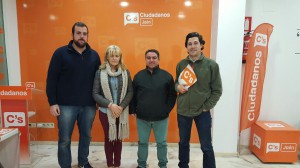 Reunión Ciudadanos Jaén con colectivo de taxistas.