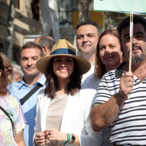 Ciudadanos muestra su apoyo a los olivareros jienenses en la manifestación en Madrid en defensa del olivar
